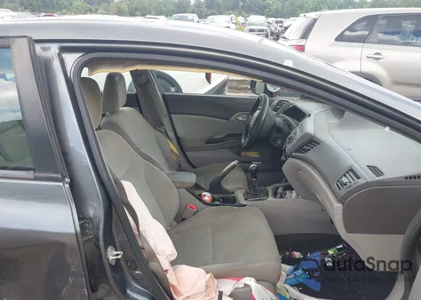 2012 Honda Civic Lx from USA, damaged, VIN 19XFB2E59CE064666